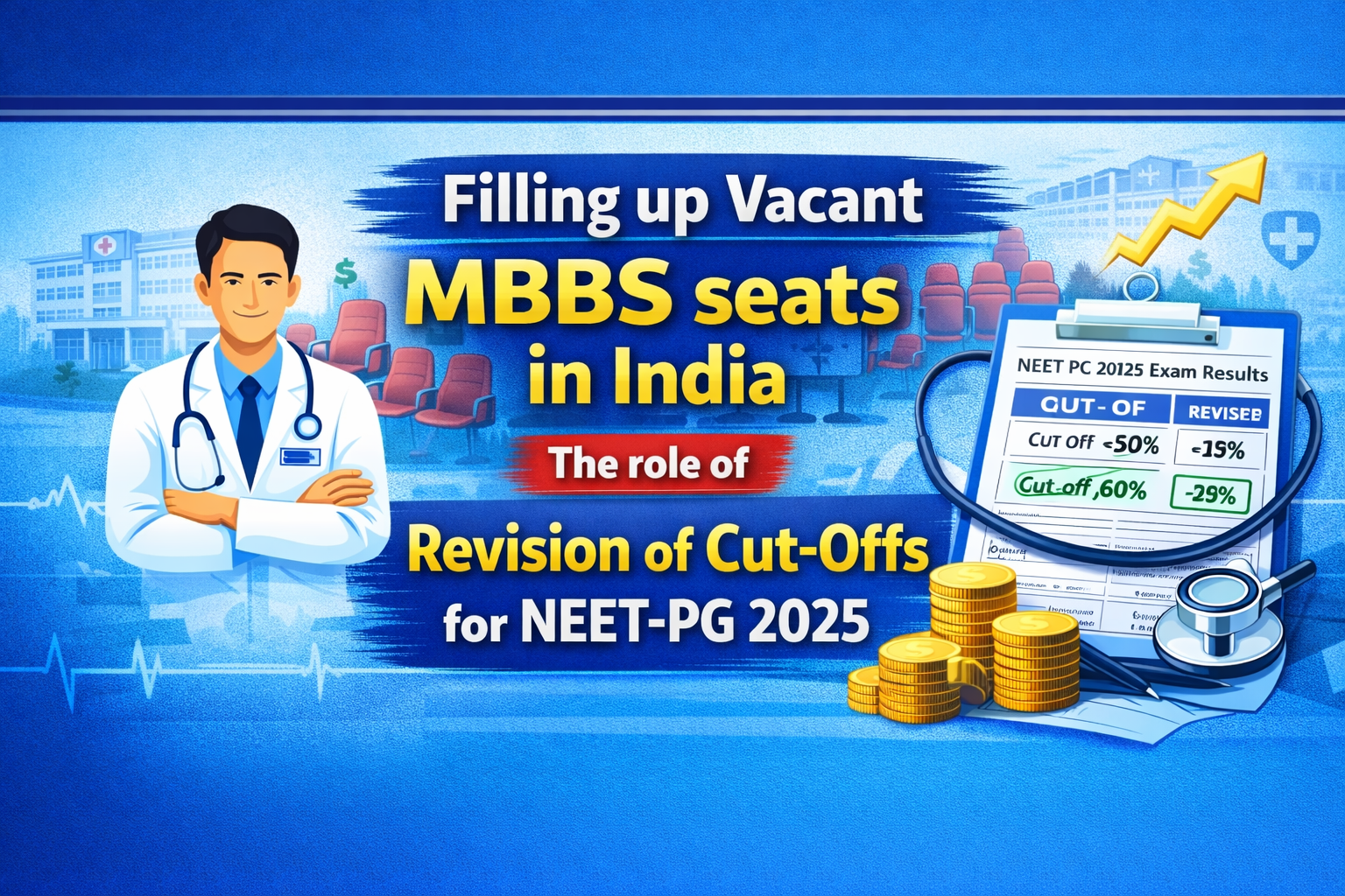Filling up Vacant MBBS seats in India  The role of Revision of Cut-Offs for NEET-PG 2025